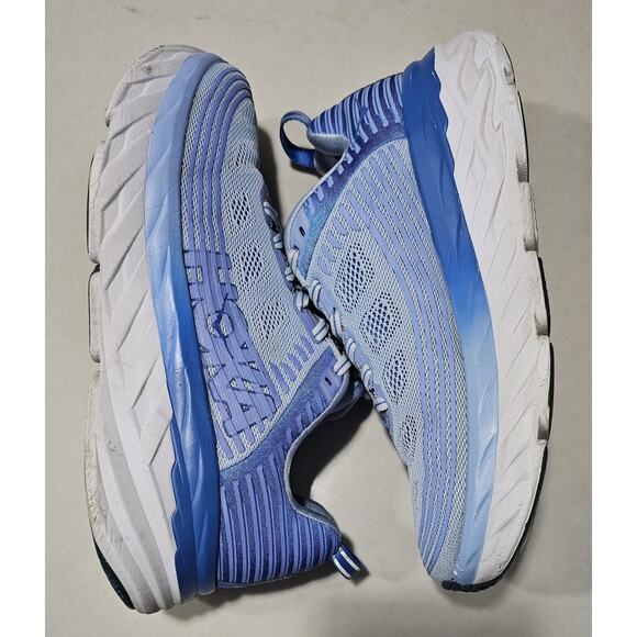 Hoka One One Shoes - Hoka One One Bondi 6 Women’s Running Shoes Blue Athletic Sneakers Size 8.5